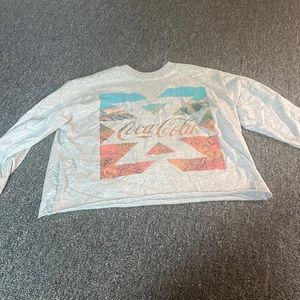 long sleeve coca-cola shirt